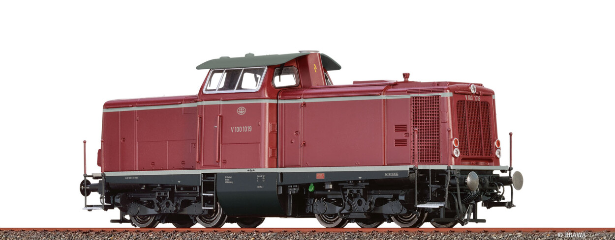 Brawa 70175 H0 Diesellok BR V100 UEF Ep. VI, AC Digital EXTRA