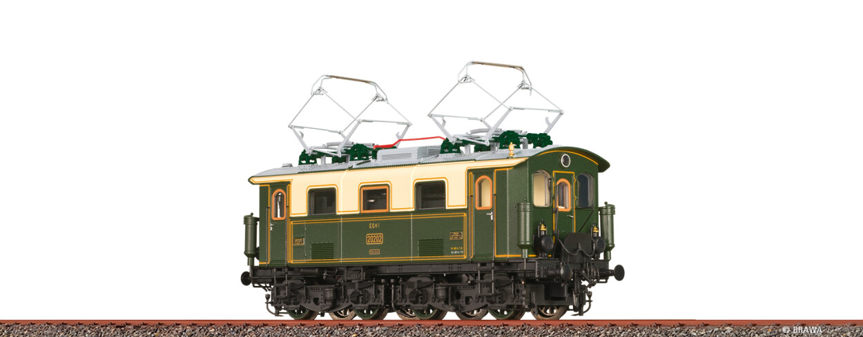 Brawa 70176 H0 Ellok BR EG4 K.Bay.Sts.B. Ep. I, DC Analog BASIC+