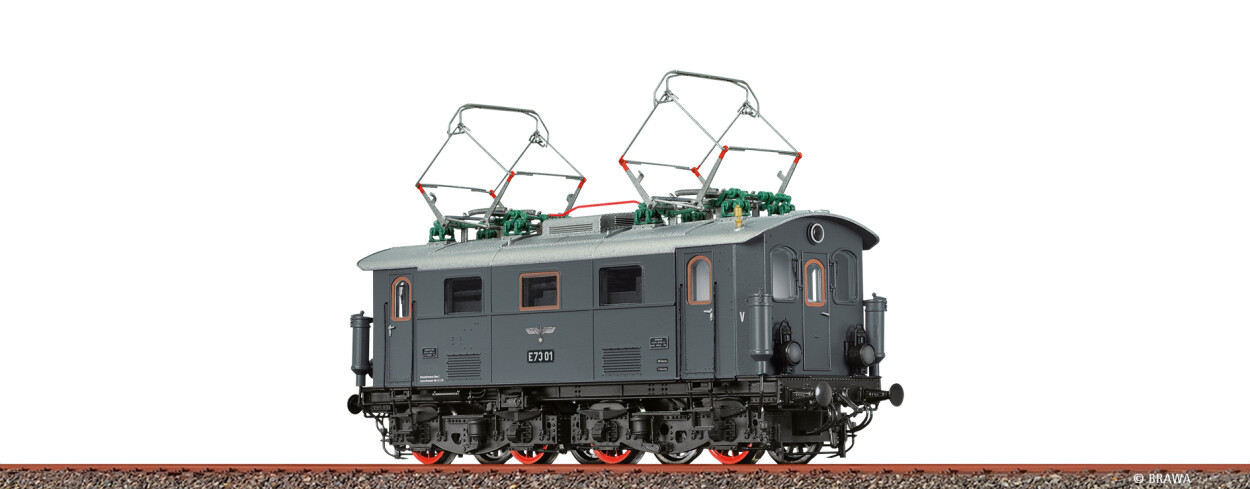 Brawa 70183 H0 Ellok BR E73 DRG Ep. II, AC Digital EXTRA