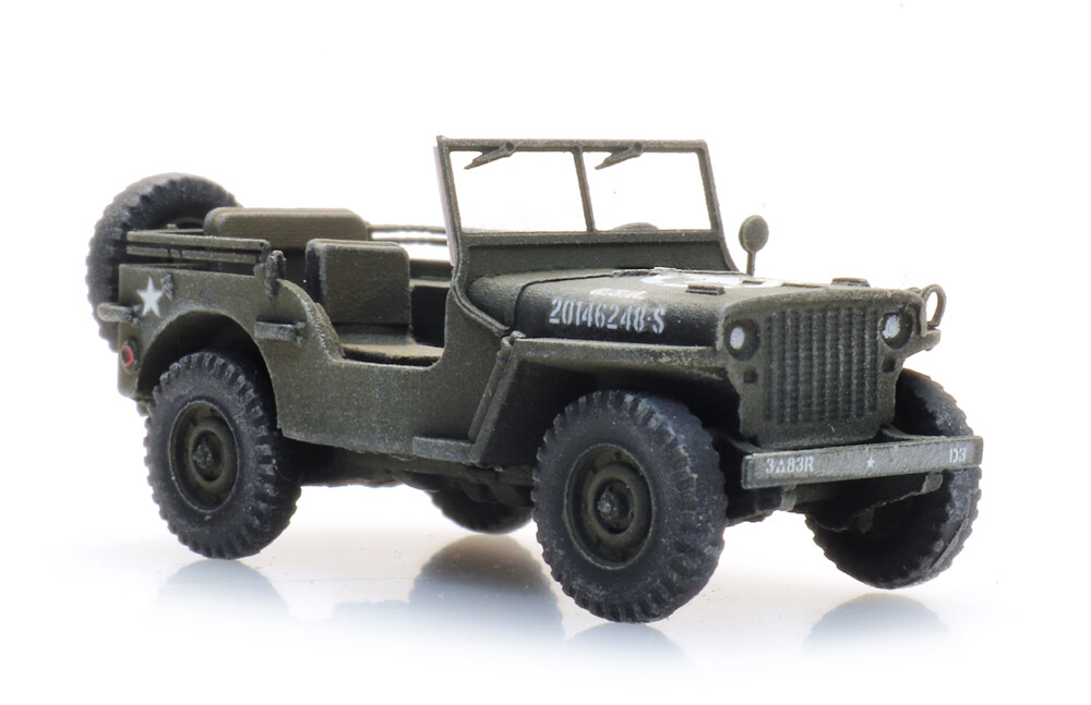 Artitec 1870209 US Willys jeep, Bausatz