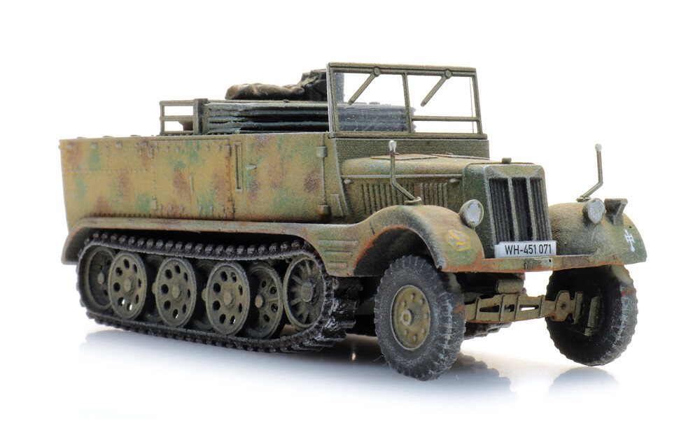 Artitec 6870584 WM Sd.Kfz. 11 Leichter Zugkraftwagen 3 t Tarnung