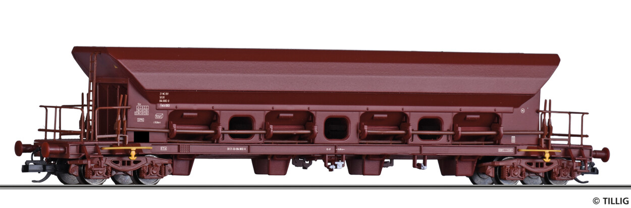Tillig 523300 TT Selbstentladewagen Facs, 2, DR Ep.IV aus Display 502347-2