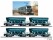 Tillig 01094 G&uuml;terzugset Sandtransport der Enercon GmbH, bestehend aus einer Elektrolokomotive BR 193 und vier Selbstentladewagen Faccns, Ep. VI - Einmalauflage 2025