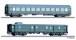 Tillig 01095 Reisezugwagenset &bdquo;D 118 Leipzig-K&ouml;ln&ldquo; der DR, bestehend aus einem Liegewagen 2. Klasse, Typ B und einem Gep&auml;ckwagen Pw4i-32, Teil 4, Ep. III - Einmalauflage 2025
