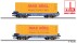 Tillig 01108 G&uuml;terwagenset der ERR, bestehend aus zwei Flachwagen Sgmmns 4505 beladen mit zwei 40&lsquo; Containern, Ep. VI - Einmalauflage 2025