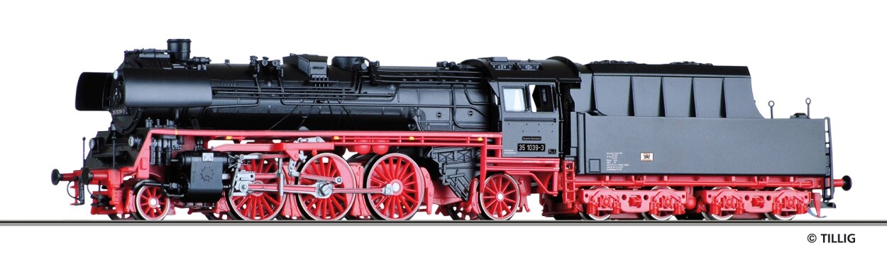 Tillig 02054 Dampflokomotive BR 35.10 der DR, Ep. IV