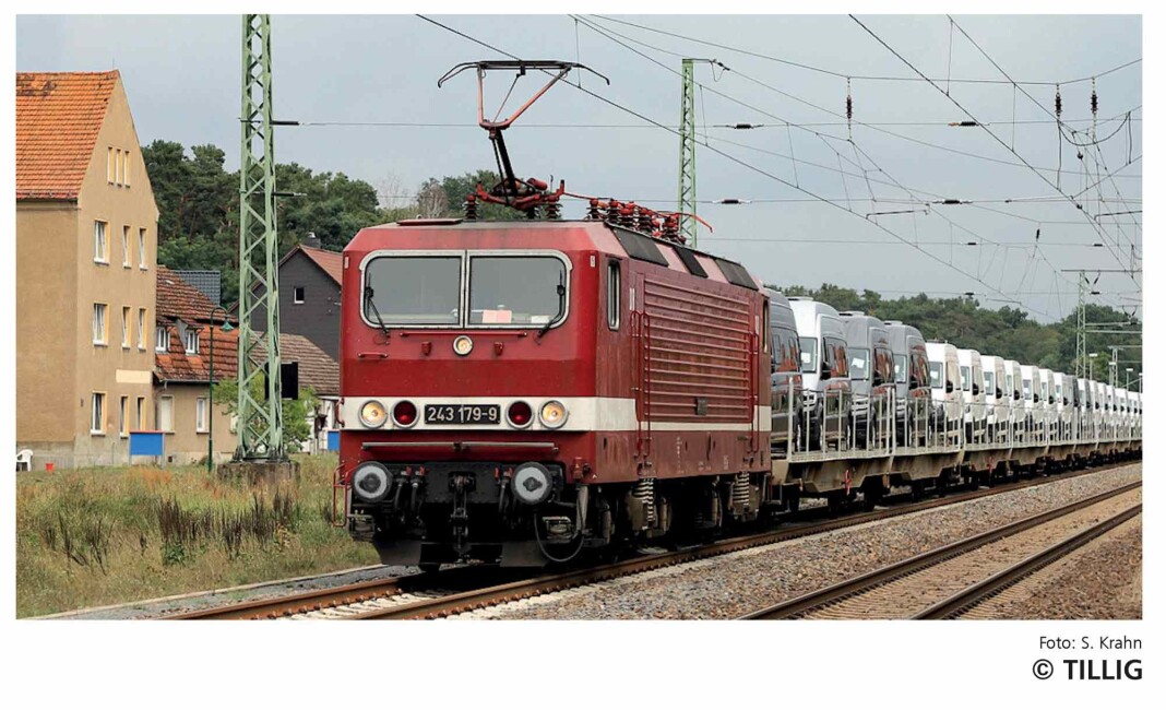 Tillig 04347 Elektrolokomotive 243 179-9 der DeltaRail GmbH, Ep. VI - Einmalauflage 2025