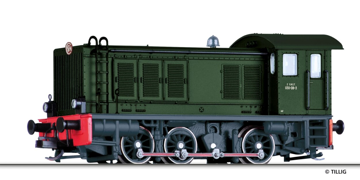 Tillig 04647 Diesellokomotive Reihe 030-DB der SNCF, Ep. III - Einmalauflage 2025