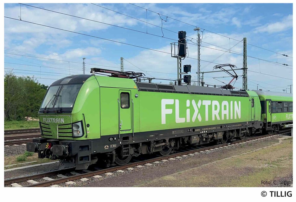 Tillig 04845 Elektrolokomotive BR 193 „Flixtrain“, Ep. VI