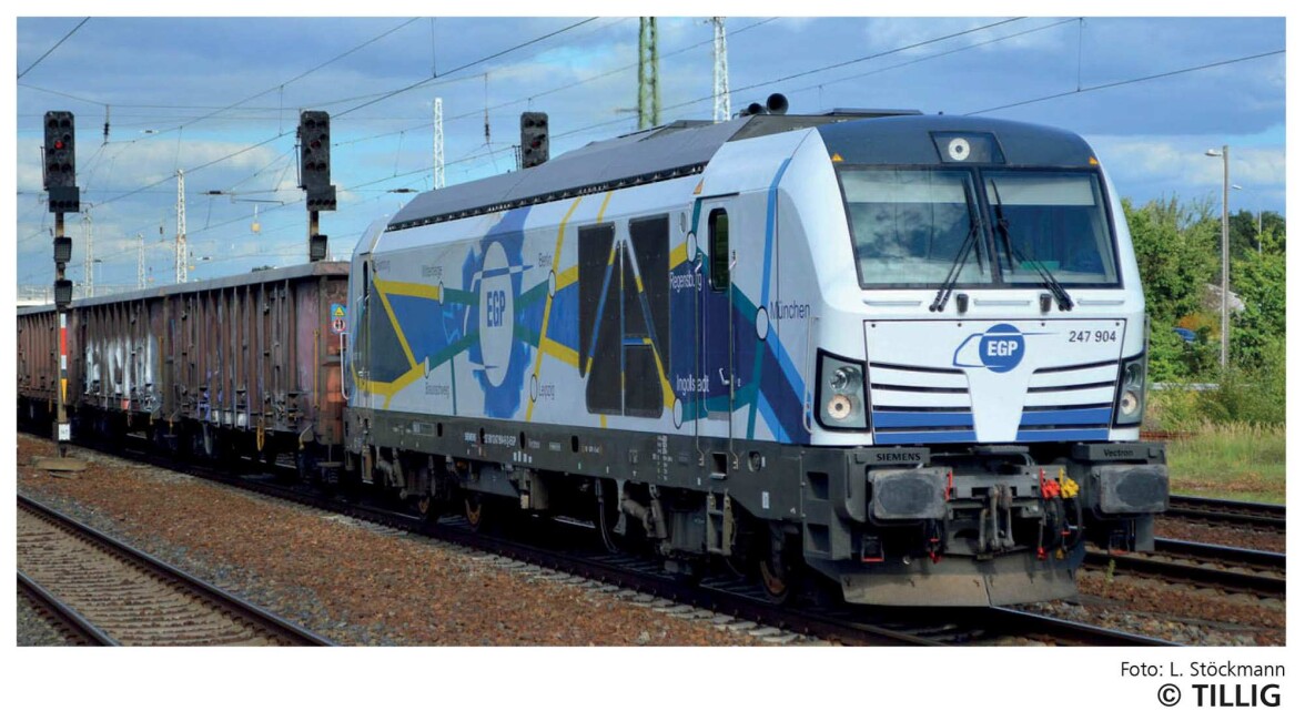 Tillig 04855 Diesellokomotive der Eisenbahn Gesellschaft Potsdam mbH (EGP) - Einmalauflage 2025