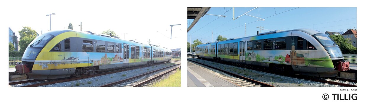 Tillig 04889 Triebwagen BR 642 „MV tut gut“ der DB AG, Ep. VI - Einmalauflage 2025