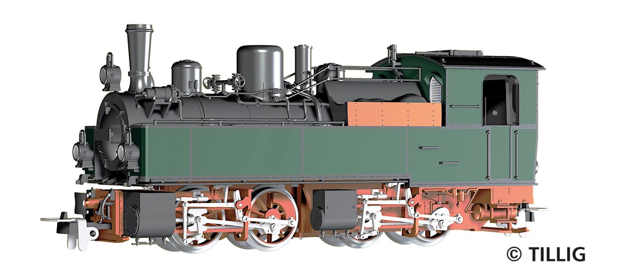 Tillig 05802 Dampflokomotive 99 5802-4 der HSB, Ep. V