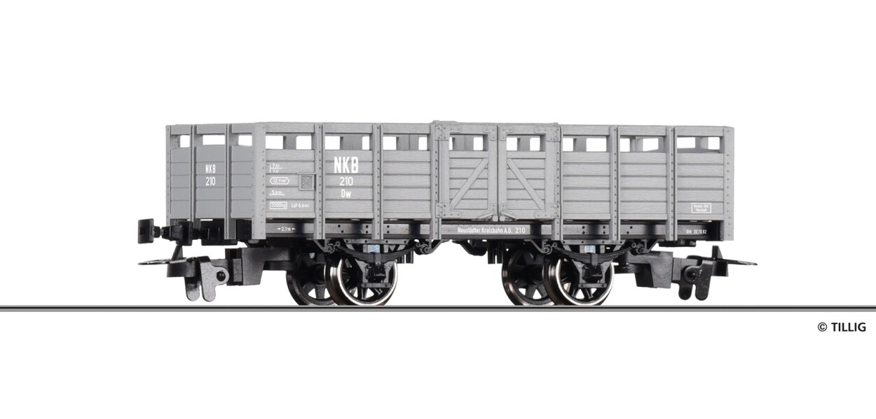 Tillig 05900 Offener Güterwagen Ow der NKB, Ep. III