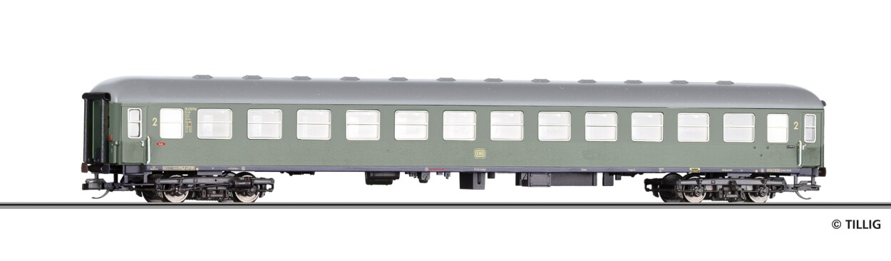 Tillig 16222 Reisezugwagen 2. Klasse B4üm-54 der DB, Ep. III