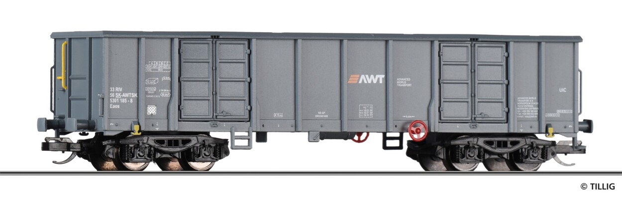 Tillig 18229 Offener Güterwagen Eaos der Advanced World Transport a.s., Ep. VI