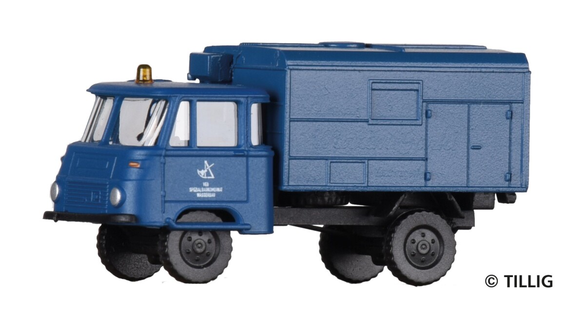 Tillig 19041 LKW Robur LO 1801 Kofferaufbau „VEB Spezialbaukombinat“