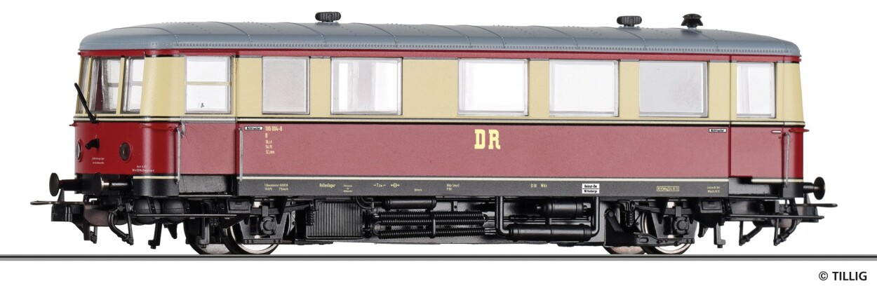 Tillig 73133 Triebwagen BR 186 der DR, Ep. IV