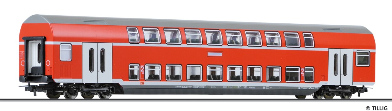 Tillig 73822 Doppelstockwagen 2. Klasse DBz 751 der DB AG, Ep. V