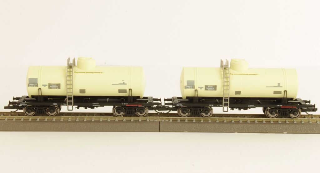 HÄDL 25006 2er Set russischer Kesselwagen mit Flicken DRB, Ep. II Exklusivmodell Nr. 9