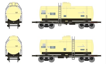 H&Auml;DL 25006 2er Set russischer Kesselwagen mit...