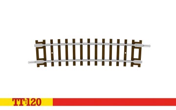 Hornby TT8049 Gebogenes Gleis, Radius 6, 7 Grad
