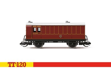 Hornby TT4058 Personenwagen LB&amp;SCR 4 Wheel Coach 3rd...