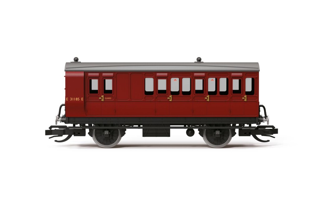 Hornby TT4061 Personenwagen BR 4 Wheel Coach 3rd Class Brake