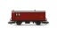 Hornby TT4062 Personenwagen BR 4 Wheel Coach 3rd Class Brake Baggage