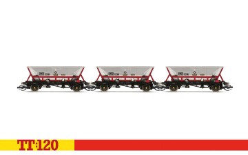 Hornby TT6037 Selbstentladewagen Railfreight HAA Hopper Triple pack
