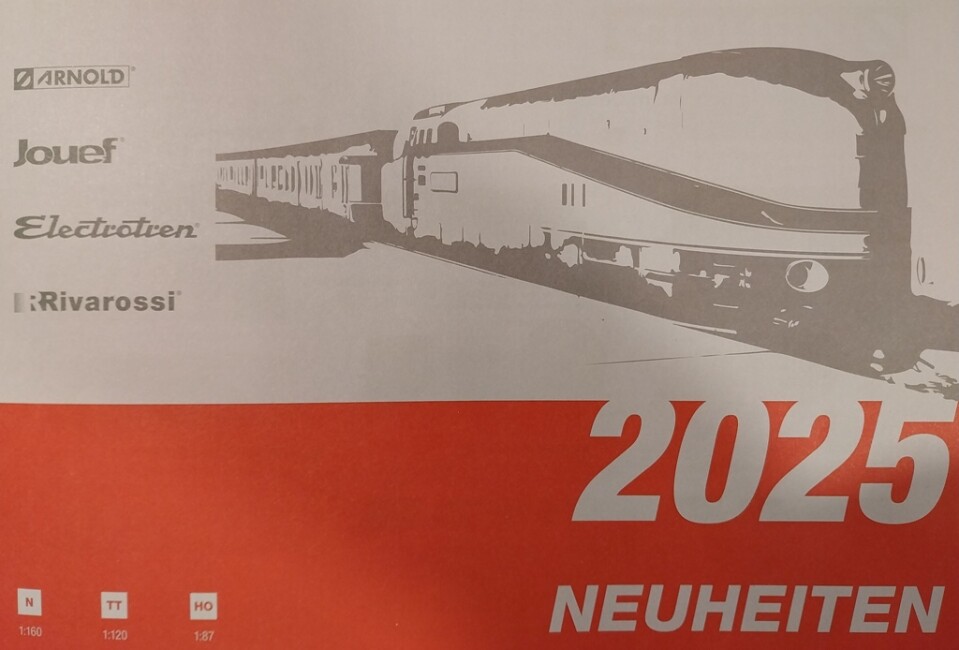 Arnold Jouef Electrotren Rivarossi Neuheitenkatalog 2025 H0, TT, N