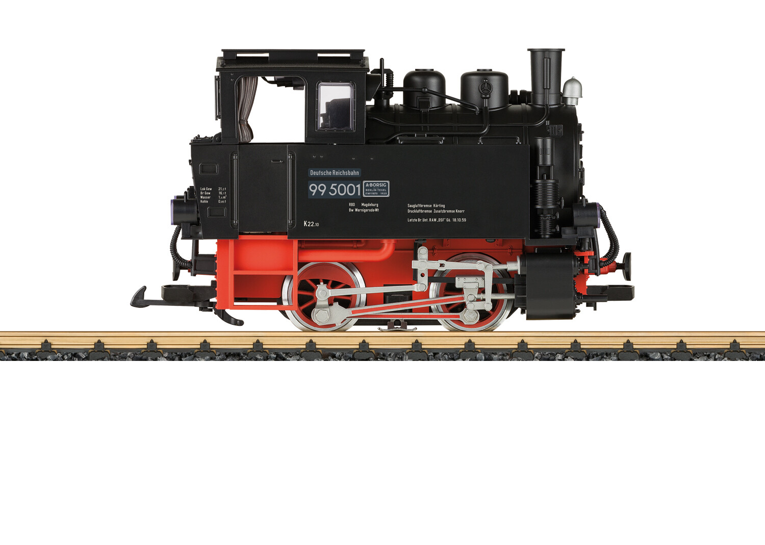 LGB 20753 Dampflok 99 5001 Ep. III DR