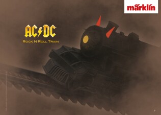 M&auml;rklin 39966 AC/DC Dampflok Black Ice