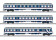 M&auml;rklin 43826 3er Set Personenwagen TRI