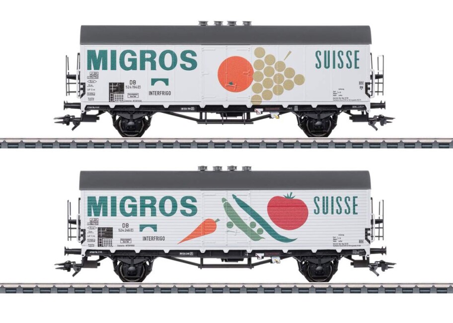 Märklin 46173 Kühlwagen-Set Migros DB