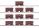 M&auml;rklin 46226 10er Set Selbstentladewagen OOt DRG Clubmodell 2025