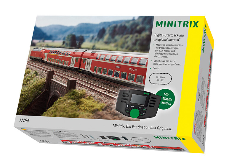 Minitrix 11164 Startpackung Regionalexpress