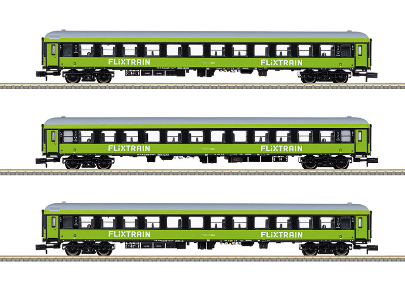 Minitrix 15462 Schnellzugwagen-Set FLIXTRAIN