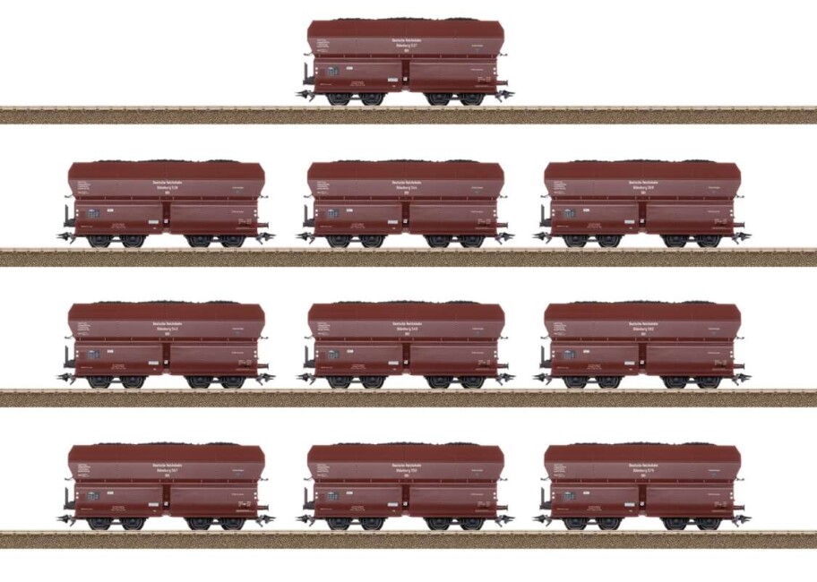 Trix 24266 Selbstentl.-Set 10 x OOt DRG