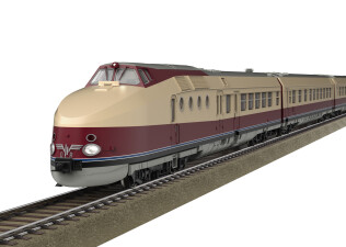 Trix 25175 Triebzug VT18.16 DR Museumszug Sound