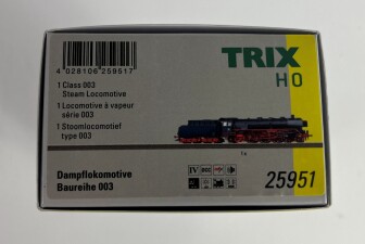 Trix 25951 Dampflok BR 003 Einstieg