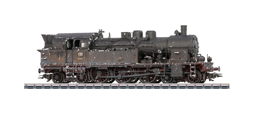 Märklin 39796 Dampflok BR 78 verschneit Ep. III DB Sound