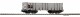 PIKO 98553F3 Hochbordwagen Eaos SBB VI, grau, #3