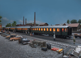 M&auml;rklin 41329 Wagen-Set zu BR 66 DB Clubmodell 2025