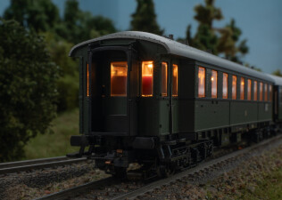 M&auml;rklin 41329 Wagen-Set zu BR 66 DB Clubmodell 2025