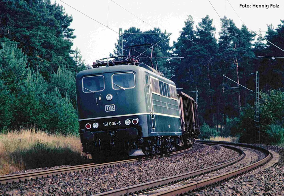 PIKO 21704 E-Lok BR 151 grün DB Ep. IV