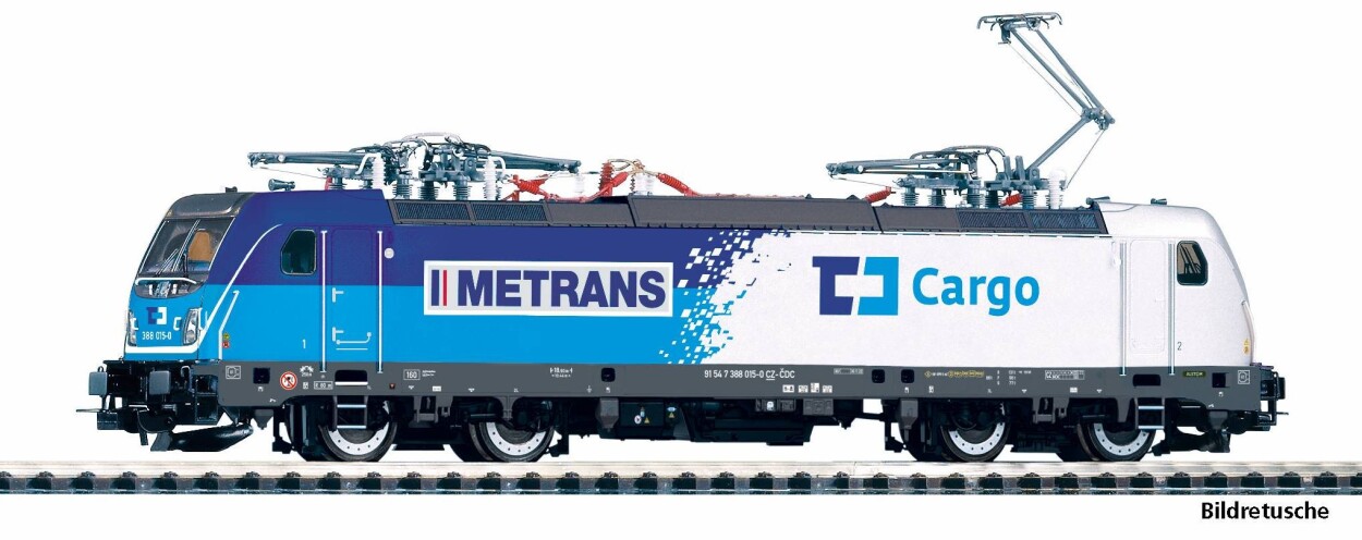 PIKO 21719 E-Lok BR 388 Metrans Cargo Ep. VI