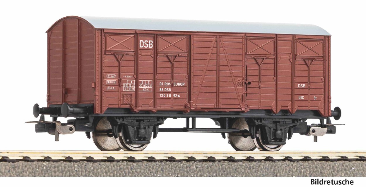 PIKO 27732 Ged. Güterwg. Gkks DSB Ep. V