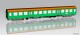 PIKO 28003 Halberst&auml;dter Mitteleinstiegswg. gr&uuml;n 2. Kl. br. Dach DR IV, andere Nr.