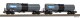 PIKO 28316 2er Set Knick-Kslwg. Algeco SNCF Ep. VI