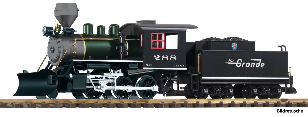 PIKO 38270 G-US Dampflok D&RGW Mogul 15 Years PAM R/C Batterie mit Sound